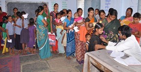 Paediatric and Gynaecology Camp, Nagarjuna Sagar 